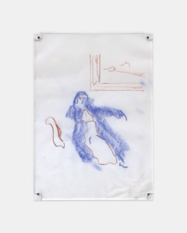 Untitled (from the series BB-Daumier), 2016/17 Coal, ink, pencil on tracing paper 2017 30 × 21 cm 